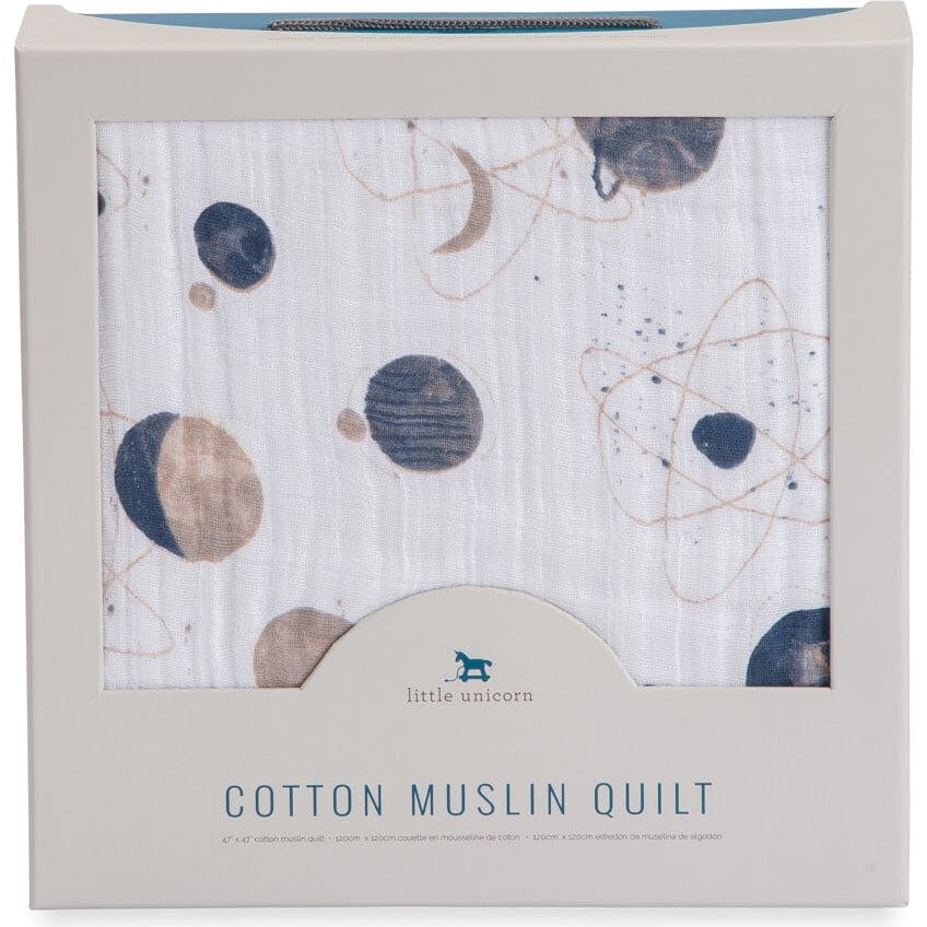 Original Cotton Muslin Quilt - Planetary