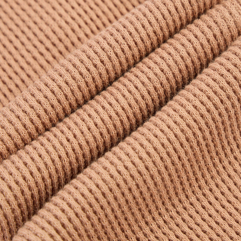 Tawny Rose Waffle Jogger Pants
