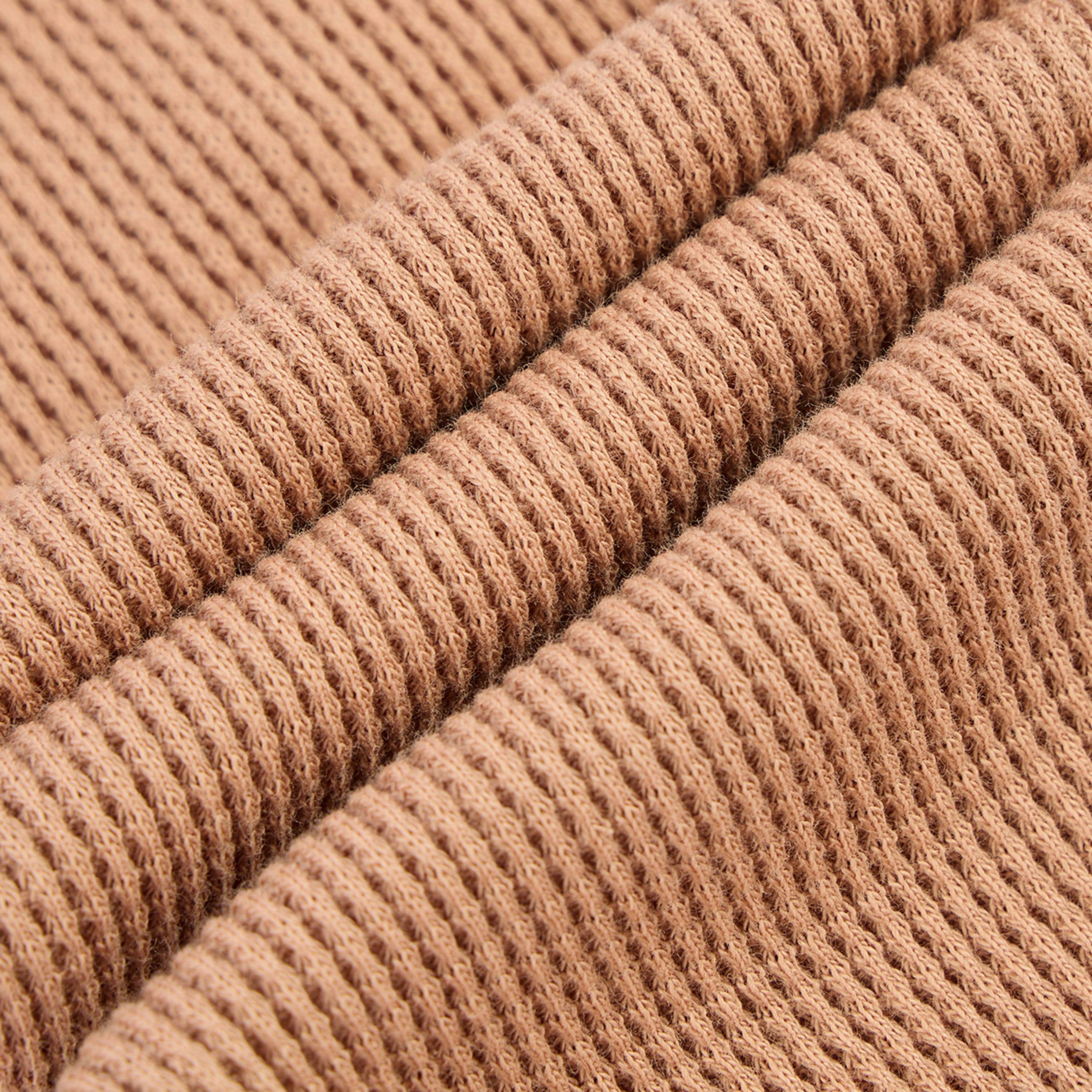Tawny Rose Waffle Jogger Pants