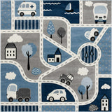 Carousel Kids 193 Large Square Rug
