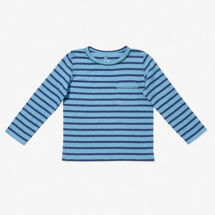 Edward T-Shirt, Ocean Stripe