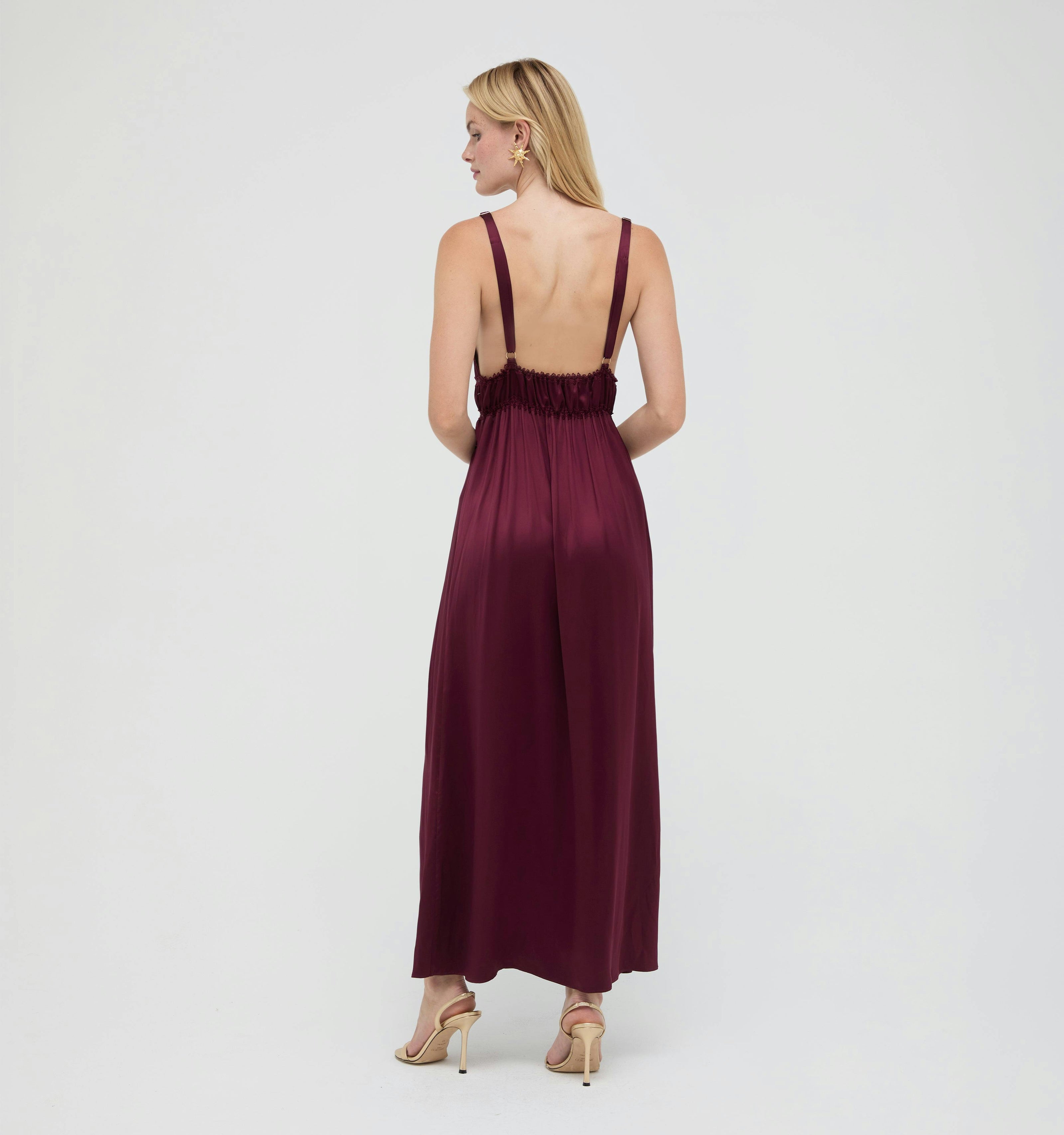 The Bonnie Dress -  Mulberry