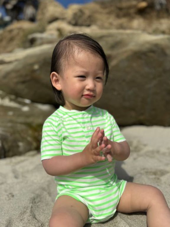 NEON GREEN RAGLAN Jersey Onesie