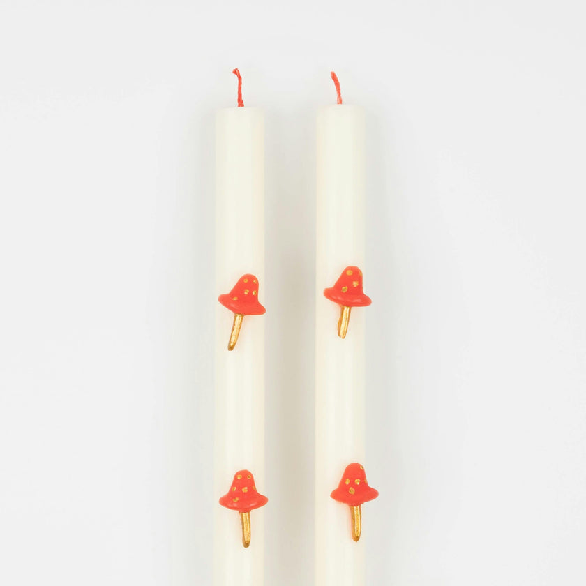 Mushroom Table Candles