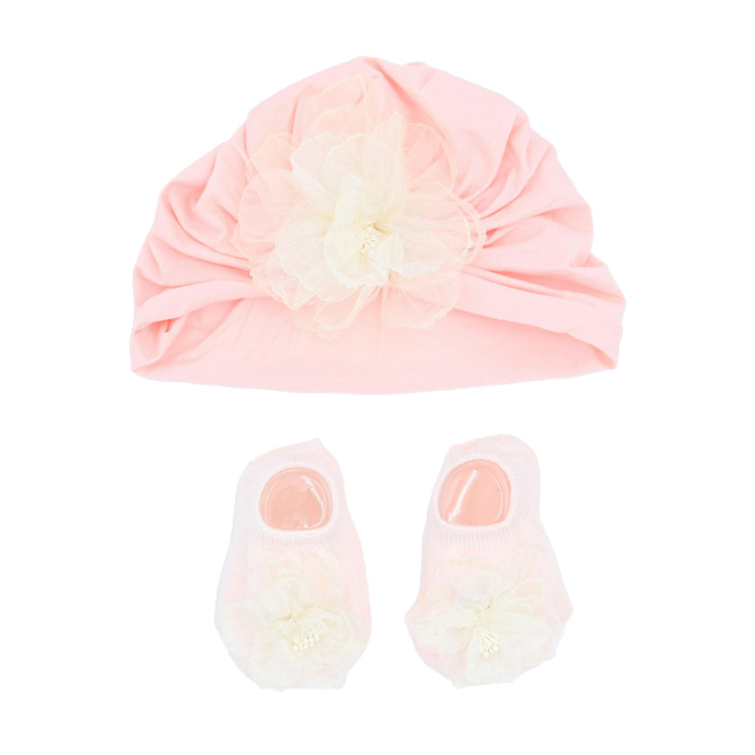 Bow & Bloom Baby Hat Gift Set