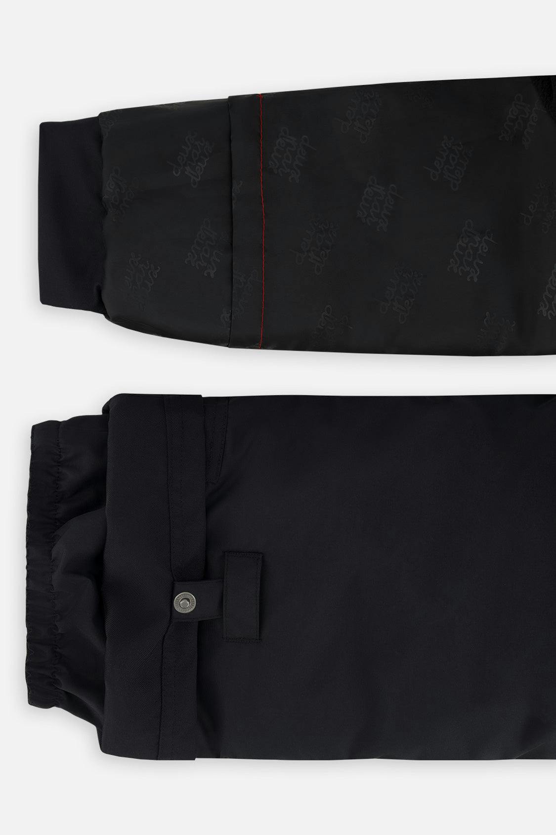Two Piece Play Snowsuit Black
