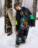 Two-Piece Play Snowsuit Smiley Face