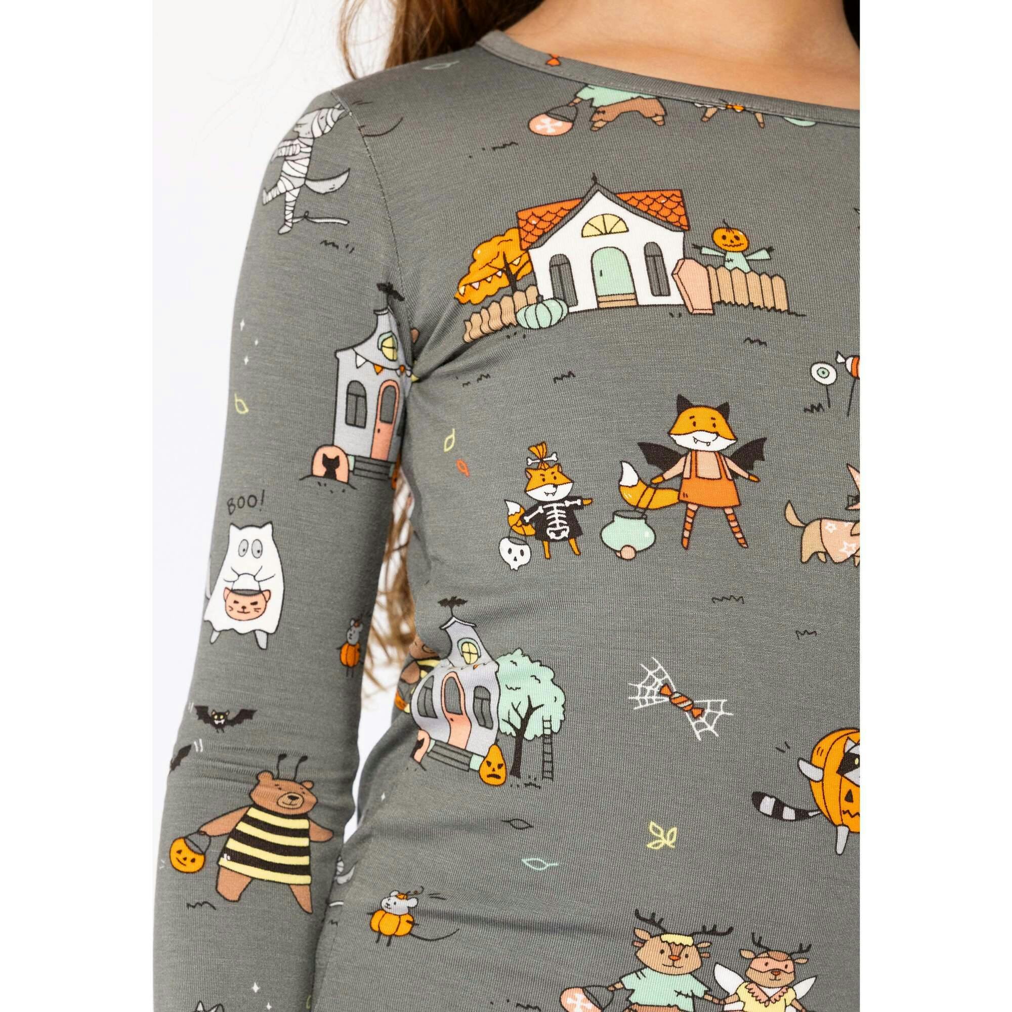 Trick or Treaters Bamboo Kids Pajamas