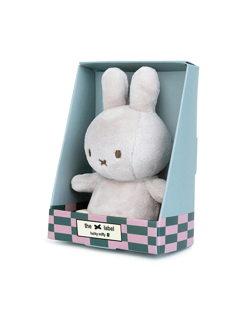 Plush MIFFY LUCKY Sitting Beige in Giftbox 4"