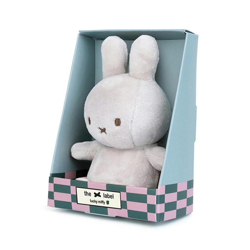 Plush MIFFY LUCKY Sitting Beige in Giftbox 4"