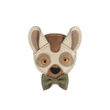 Festie Clip | Festive Lemur | Ivory Classic Leather