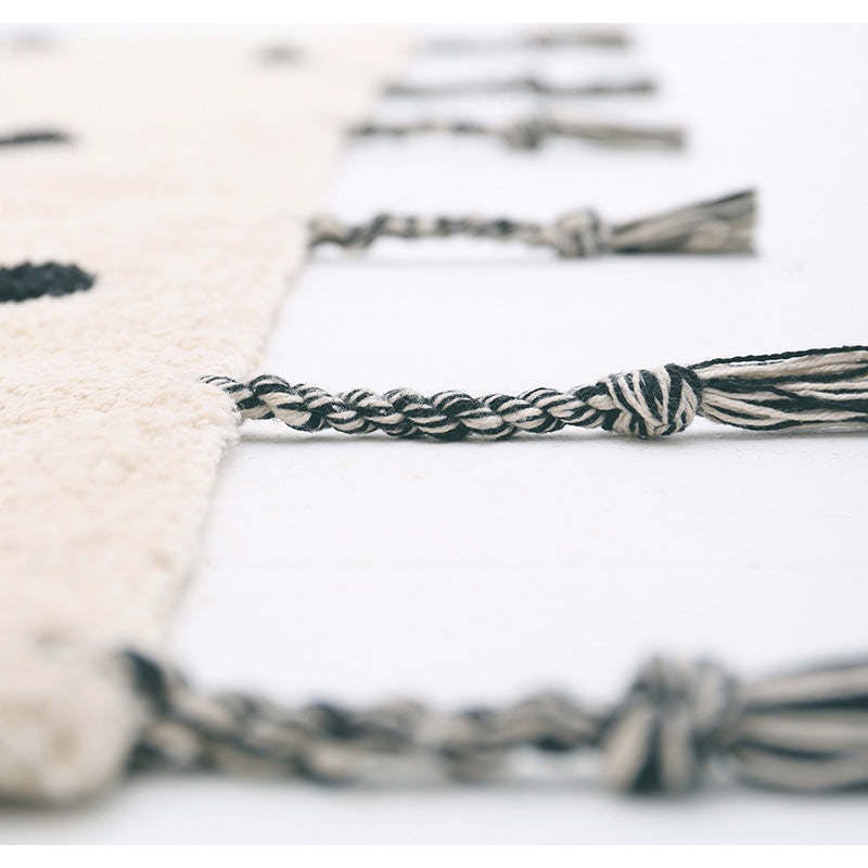 Numi Braided Tassel Rectangular Rug