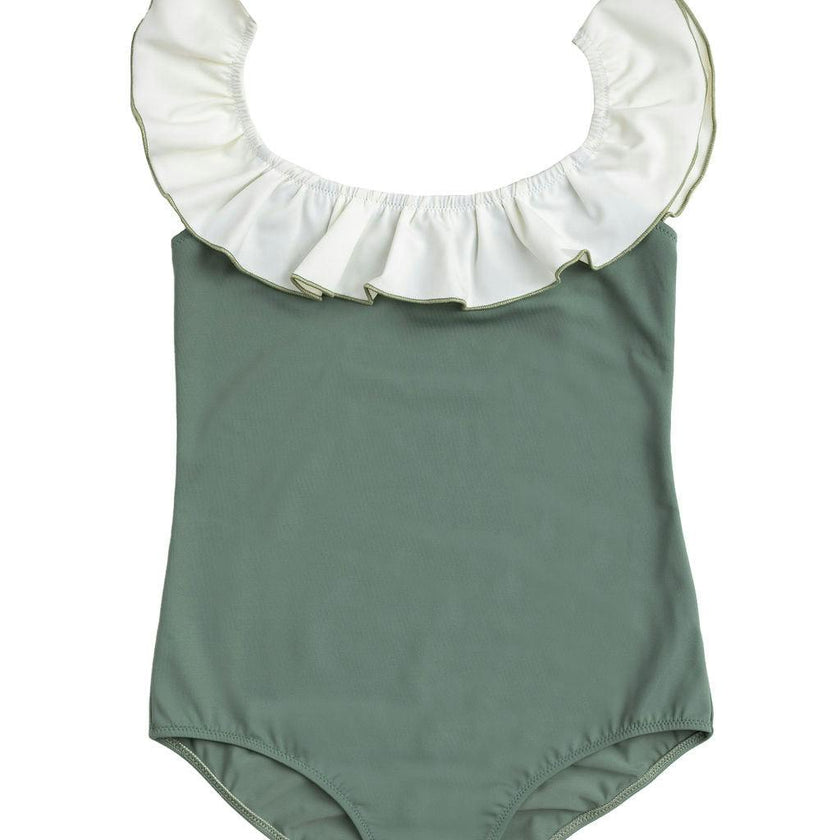 Carolina One Piece - Sage And Ivory