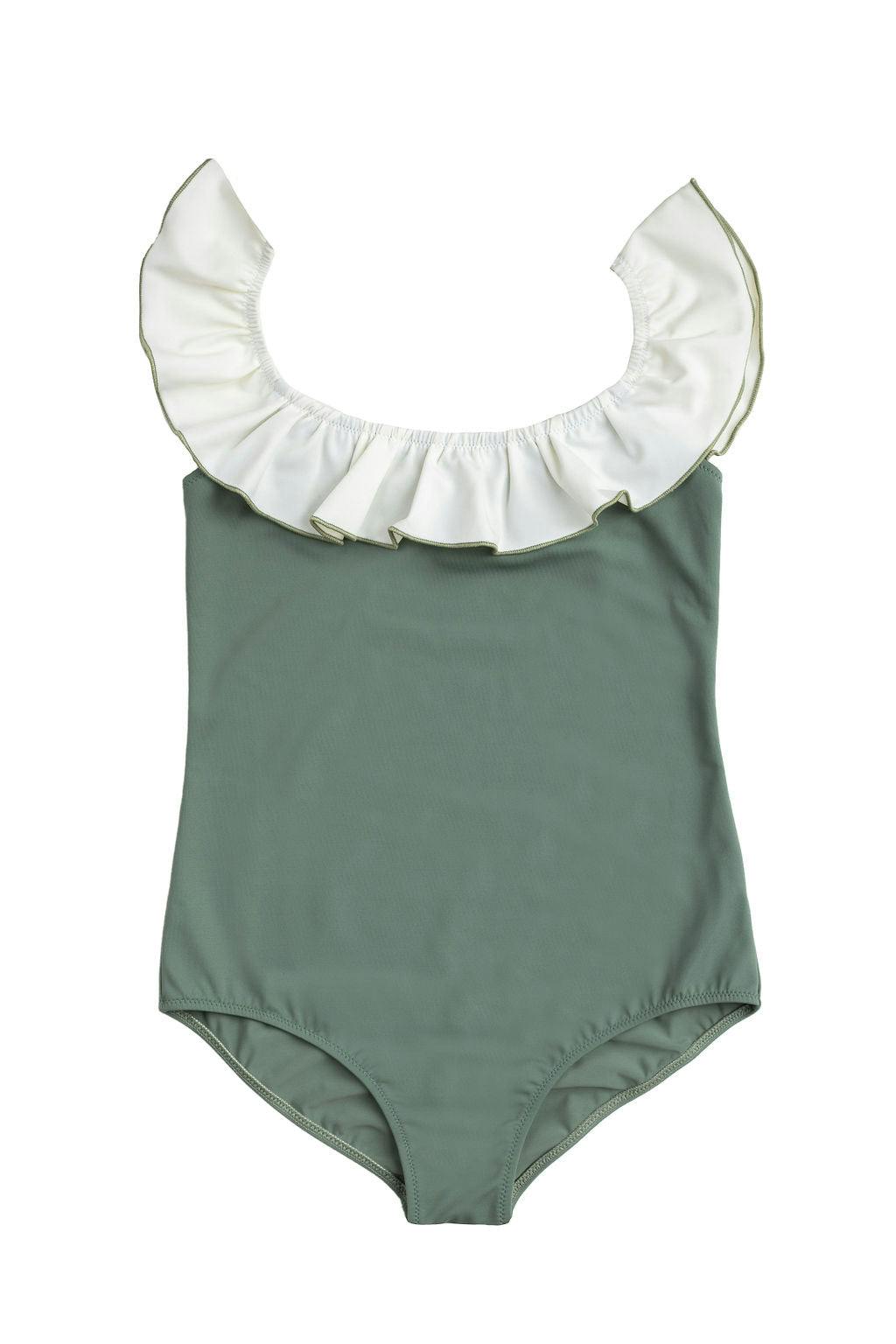 Carolina One Piece - Sage And Ivory