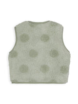 children's merino vest - polka dots