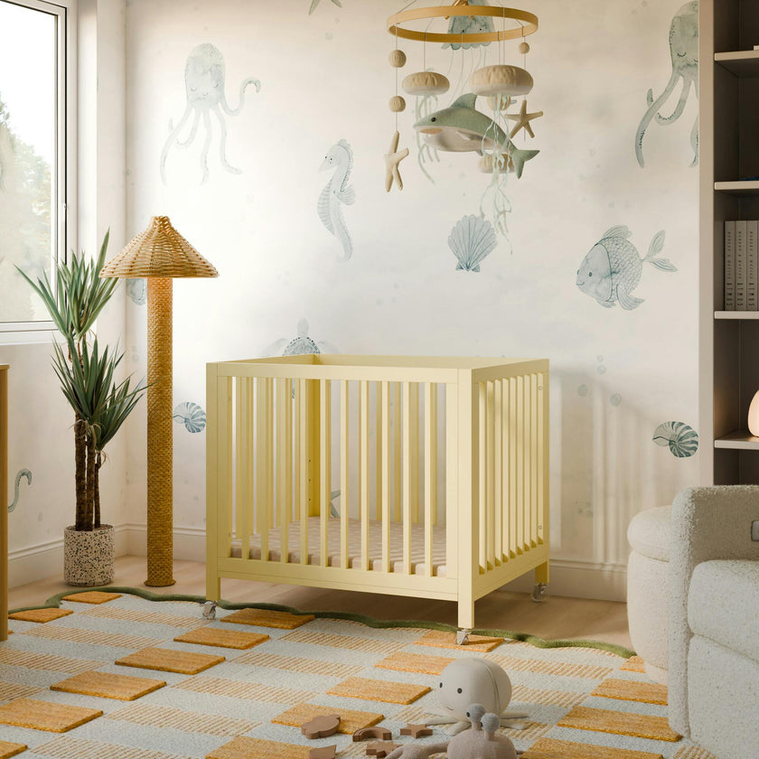 Rolli All-Stages® Midi Crib Conversion Kit in Pale Yellow