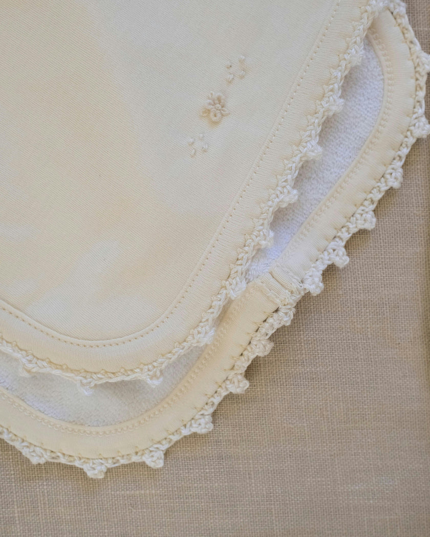 Bib/Mittens/Burp Cloth Set
