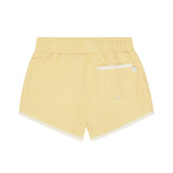 boys buttercream stripe boardie