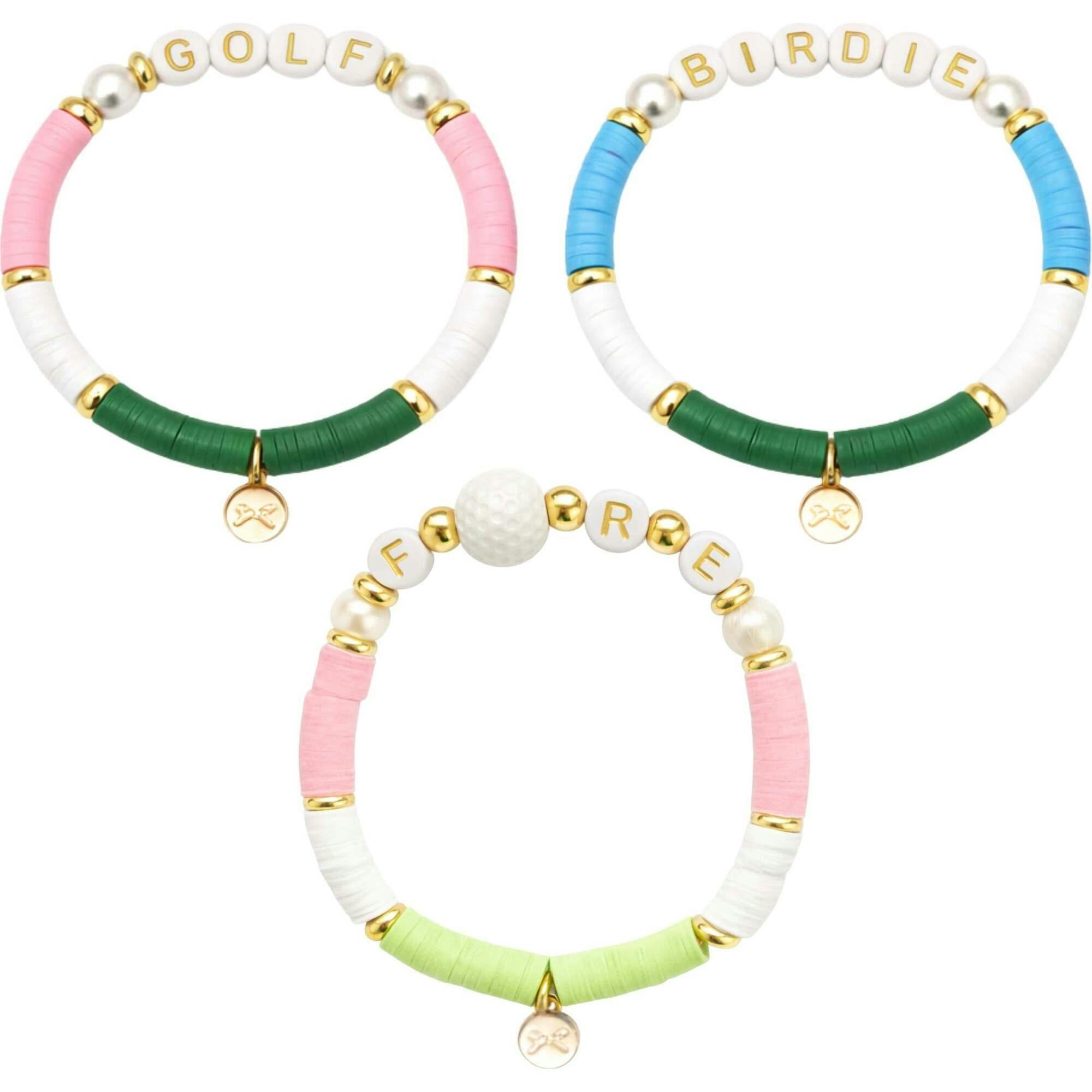 Golf Lovers Bracelet Set