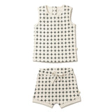 Organic Tank & Tee Shorts Set