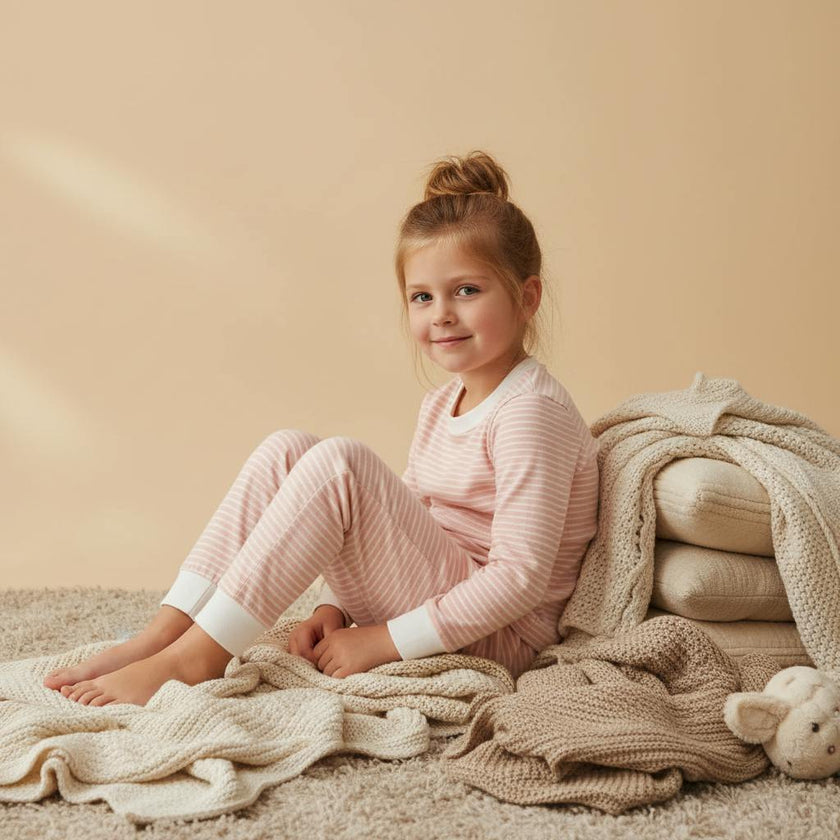 Bamboo Stripe Pajama Set