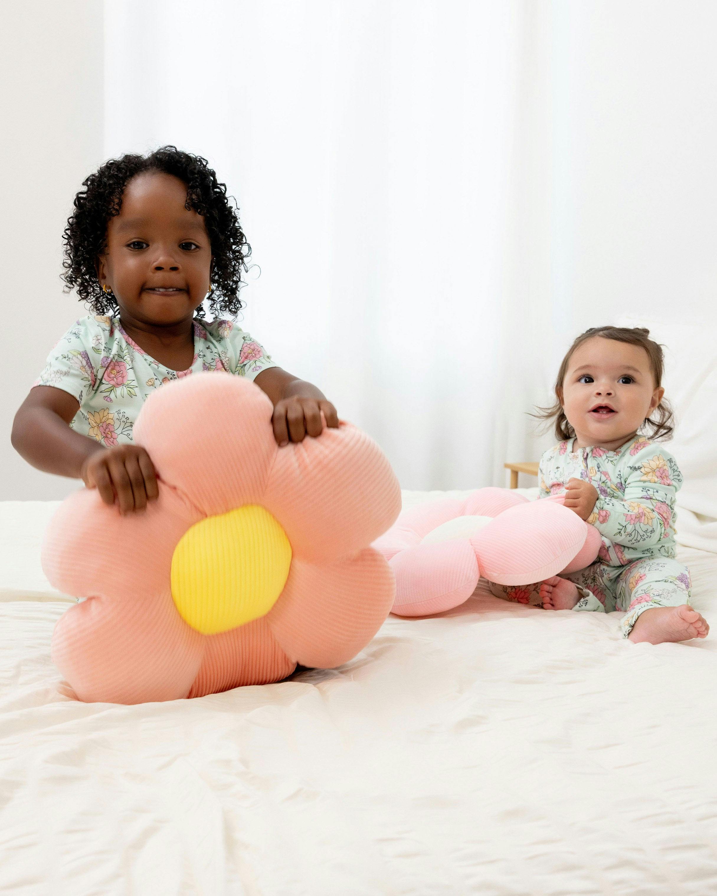 Petals & Posies Bamboo Kids Pajama Short Set