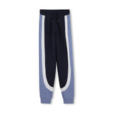 Navy & Blue Color-Block Tracksuit