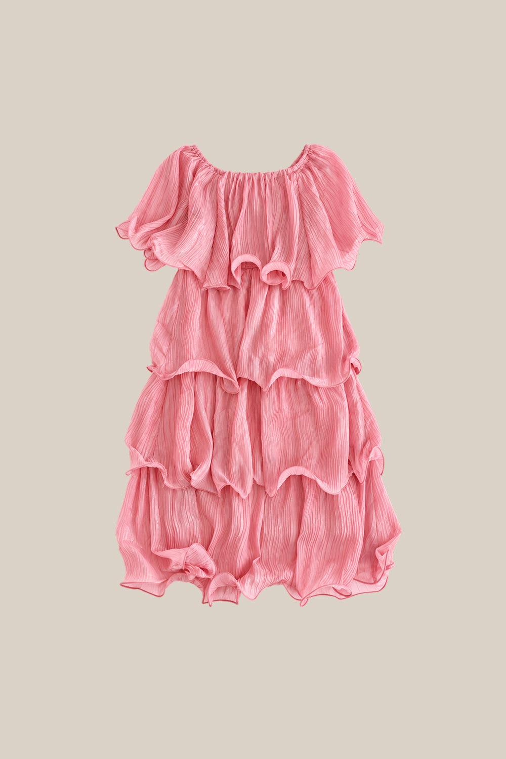 Mini Ramona Dress in Gilded Rosé