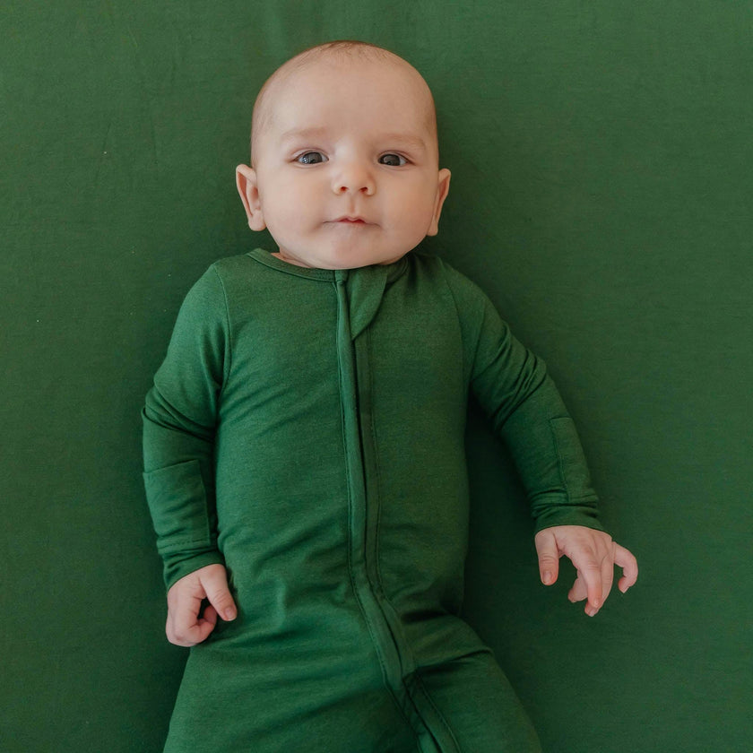 Zip-Up Footie Pajama - Alder