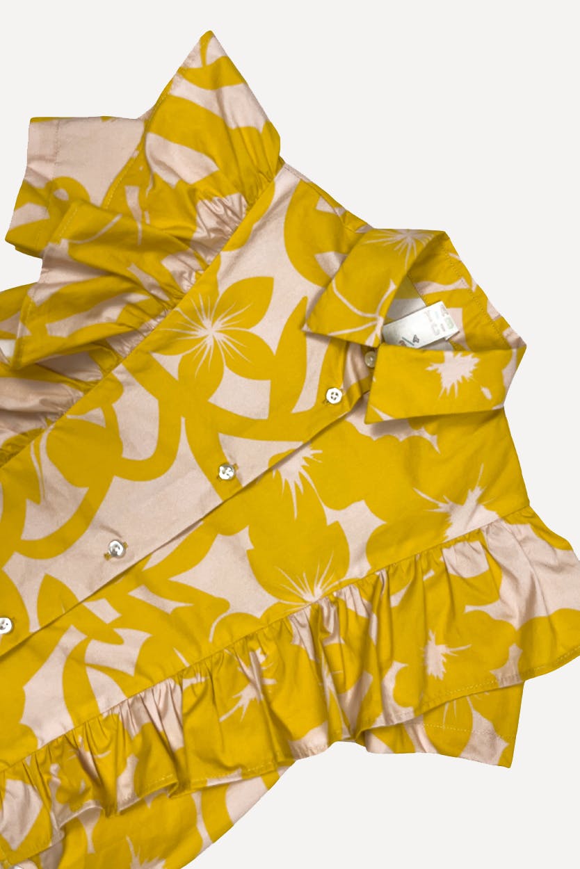 BIANCA RUFFLE BLOUSE