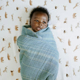 Organic Cotton Muslin Swaddle Blanket - Stillwater Stitch