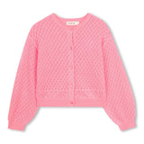 Pink Knitted Kids’ Cardigan