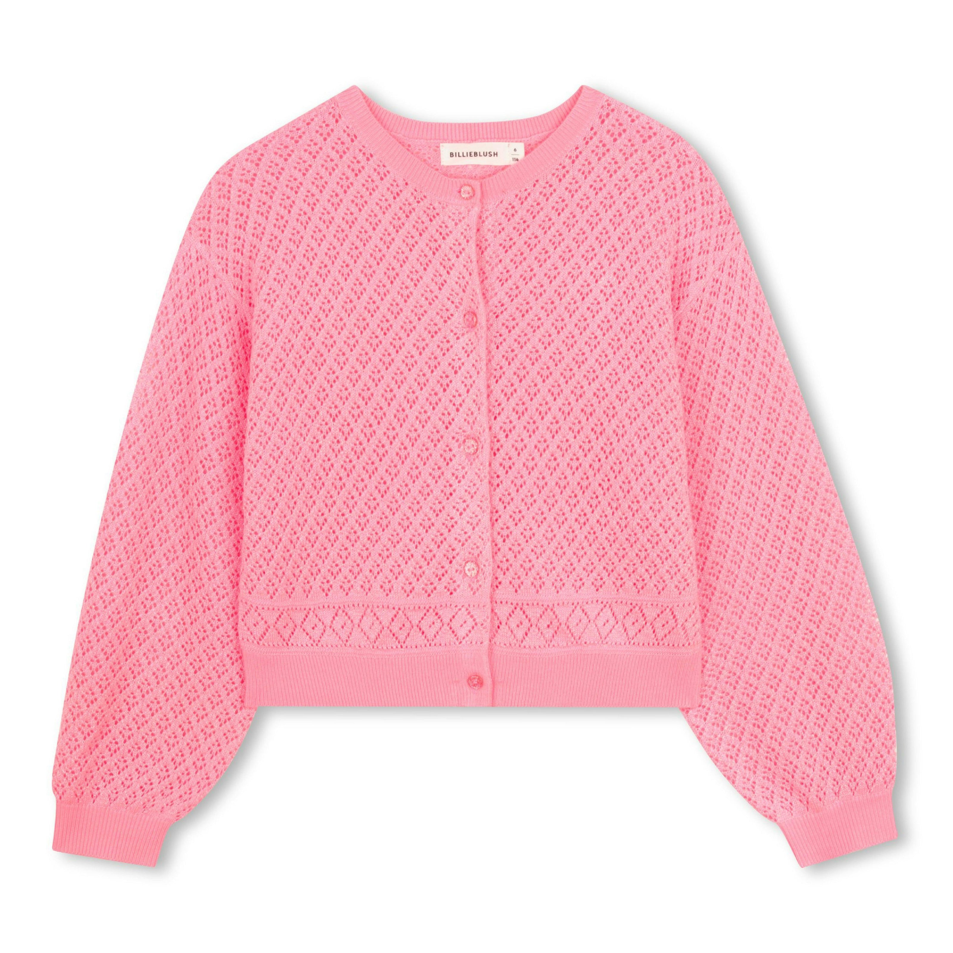 Pink Knitted Kids’ Cardigan