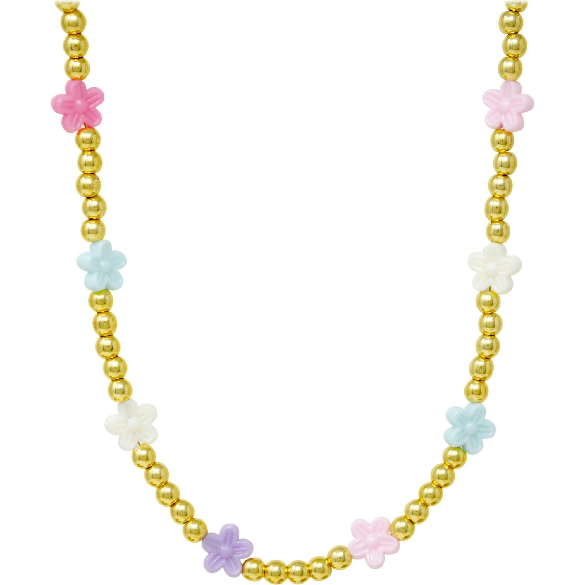 Daisies Bead Necklace
