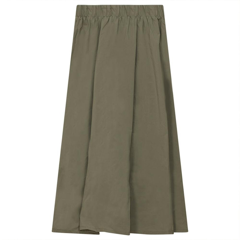 Flare Midi Skirt