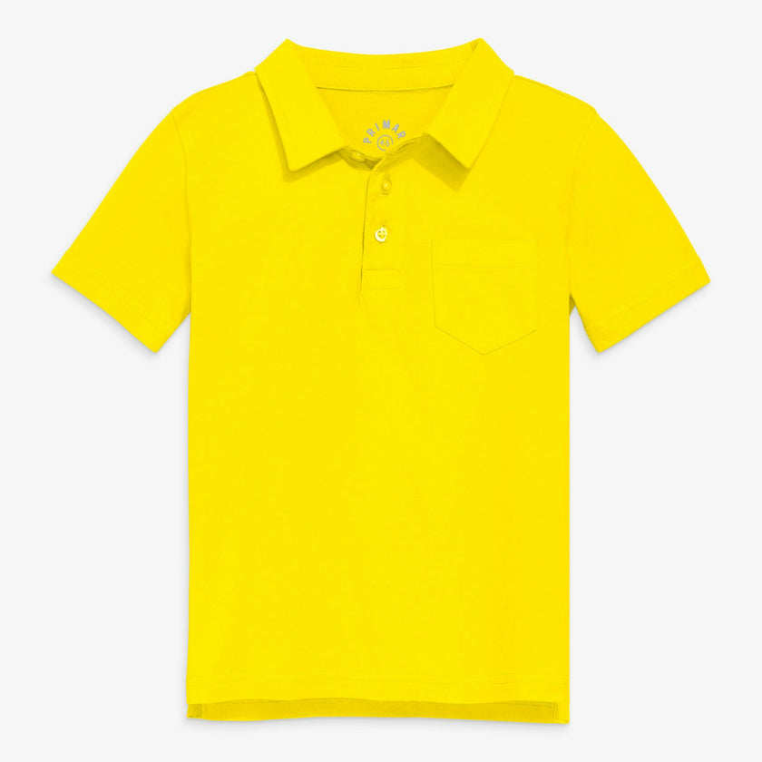 Kids short sleeve polo