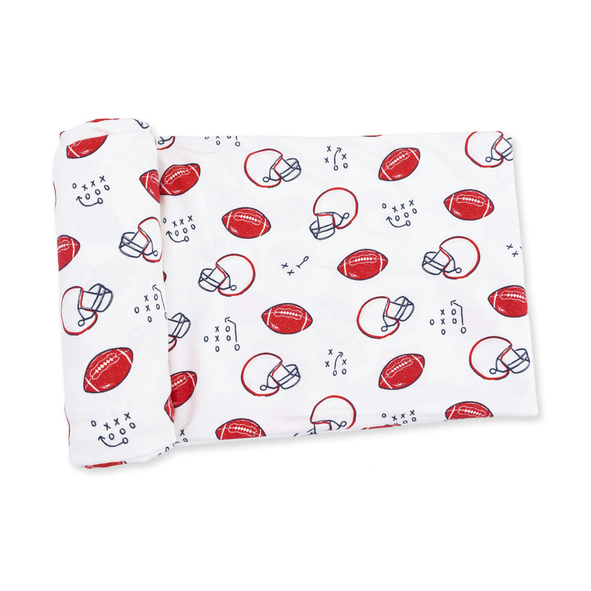 Touchdown Time - Swaddle Blanket