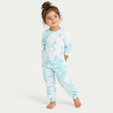 Lightweight French Terry Marble Long Sleeve Tee + Jogger Set