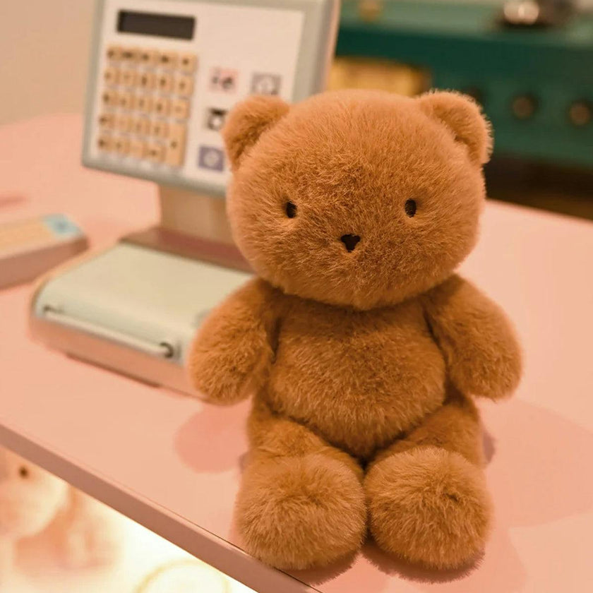 Plush BON TON TOYS Bobo Bear Brown ECO 9"