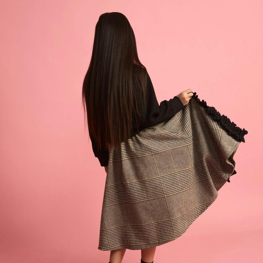 Valley Ruffle Circle Skirt