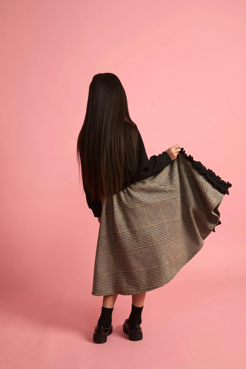 Valley Ruffle Circle Skirt
