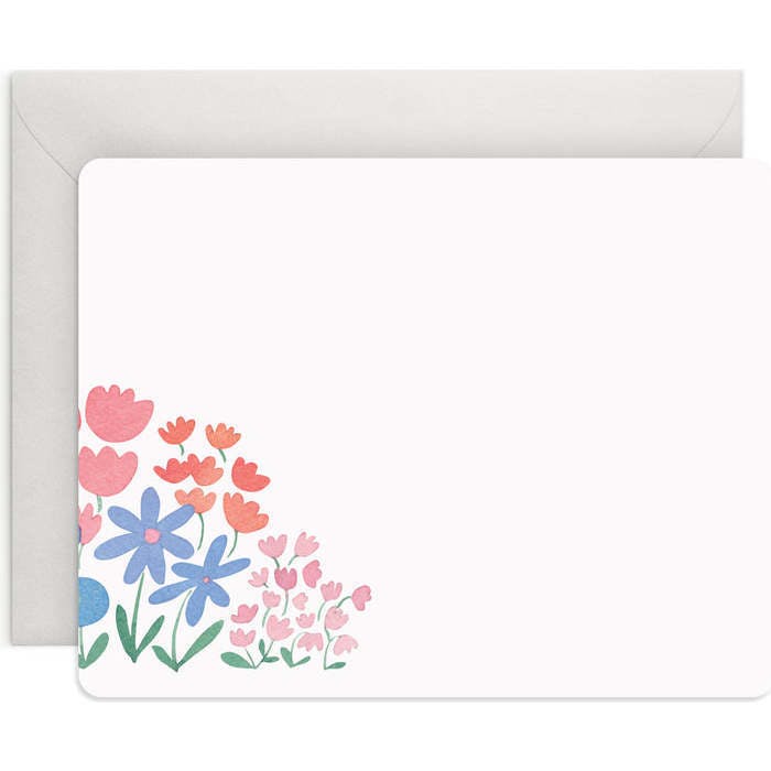 Set of 8 Flat Notecards