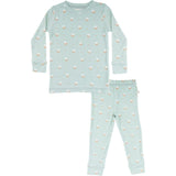 Modal Pajama Set, Seafoam Floral