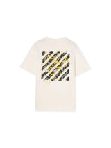 White Diagonal Splat Logo T-Shirt