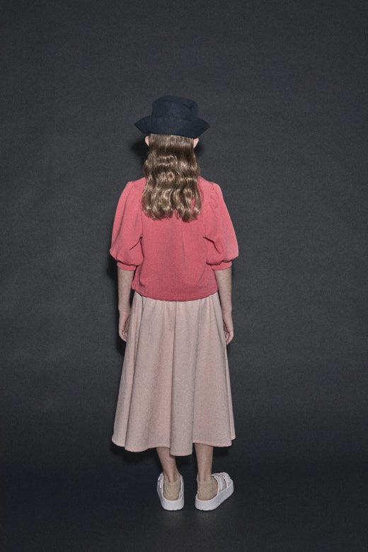 Odissey Bow Sweatshirt Coral