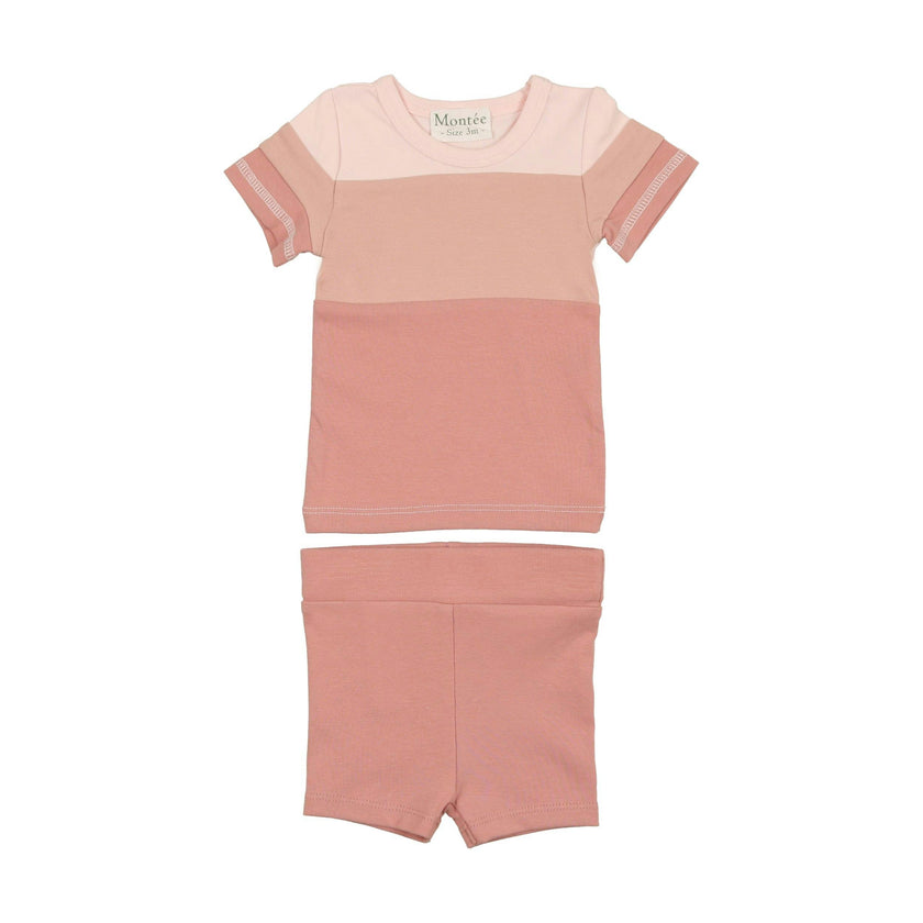 Rugby Stripe Short Set