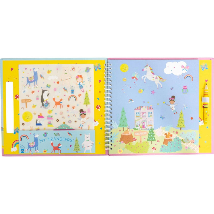 Transfer Fun Book - Rainbow Fairy