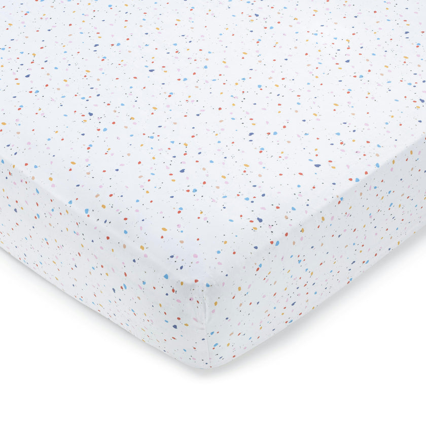 Domani Home Terrazzo Crib Sheet