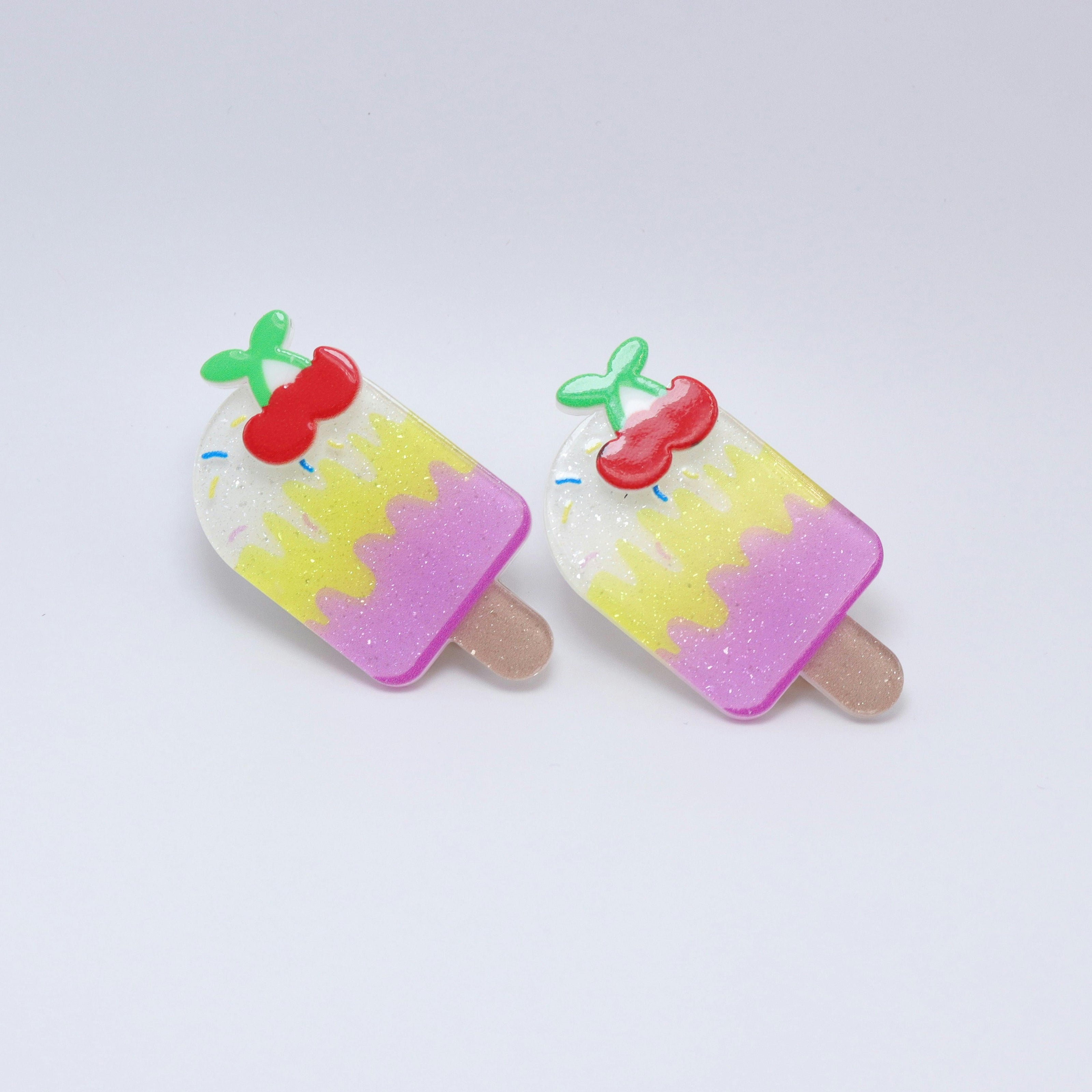 Summer Popsicles Hair Clips (Set of 2)
