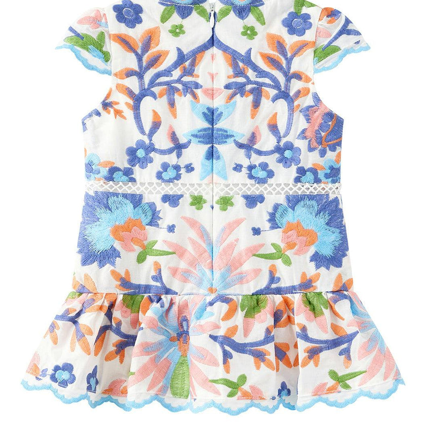 Sarah Embroidered Mini Dress (Baby)